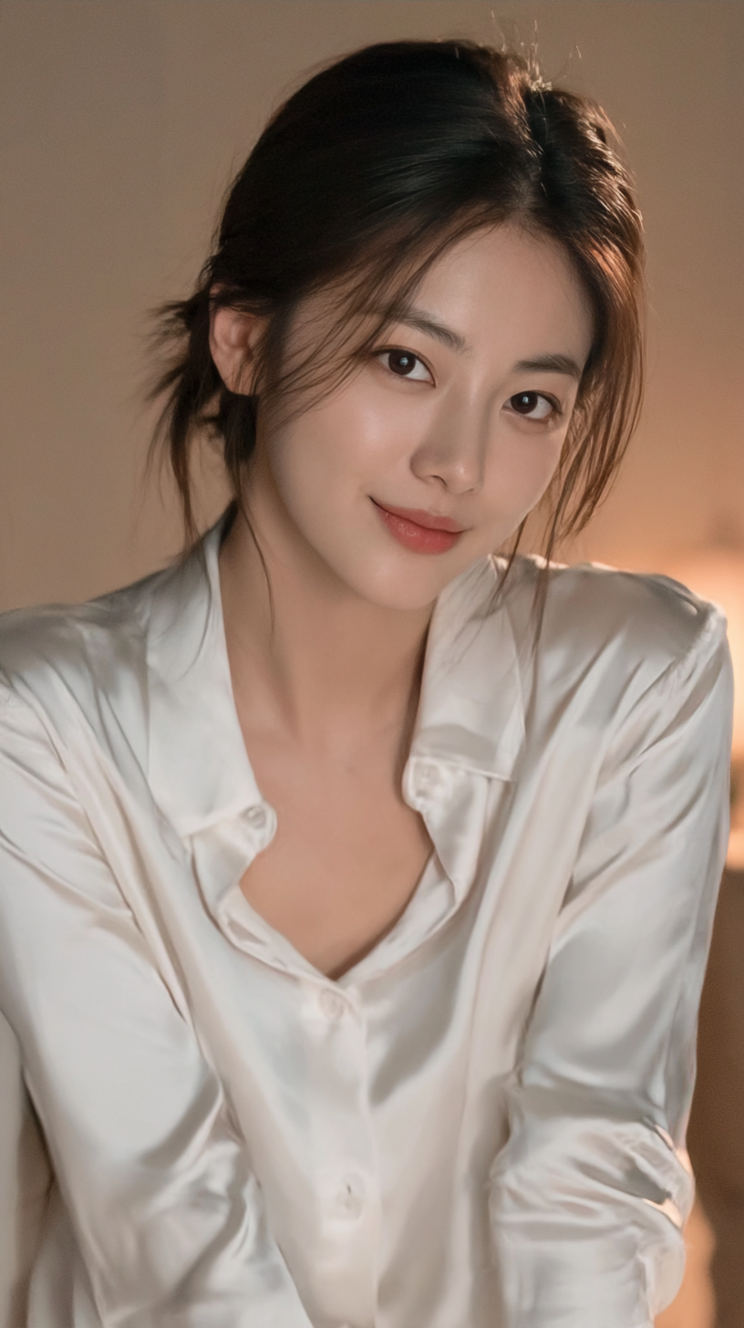 衬衫东亚女性