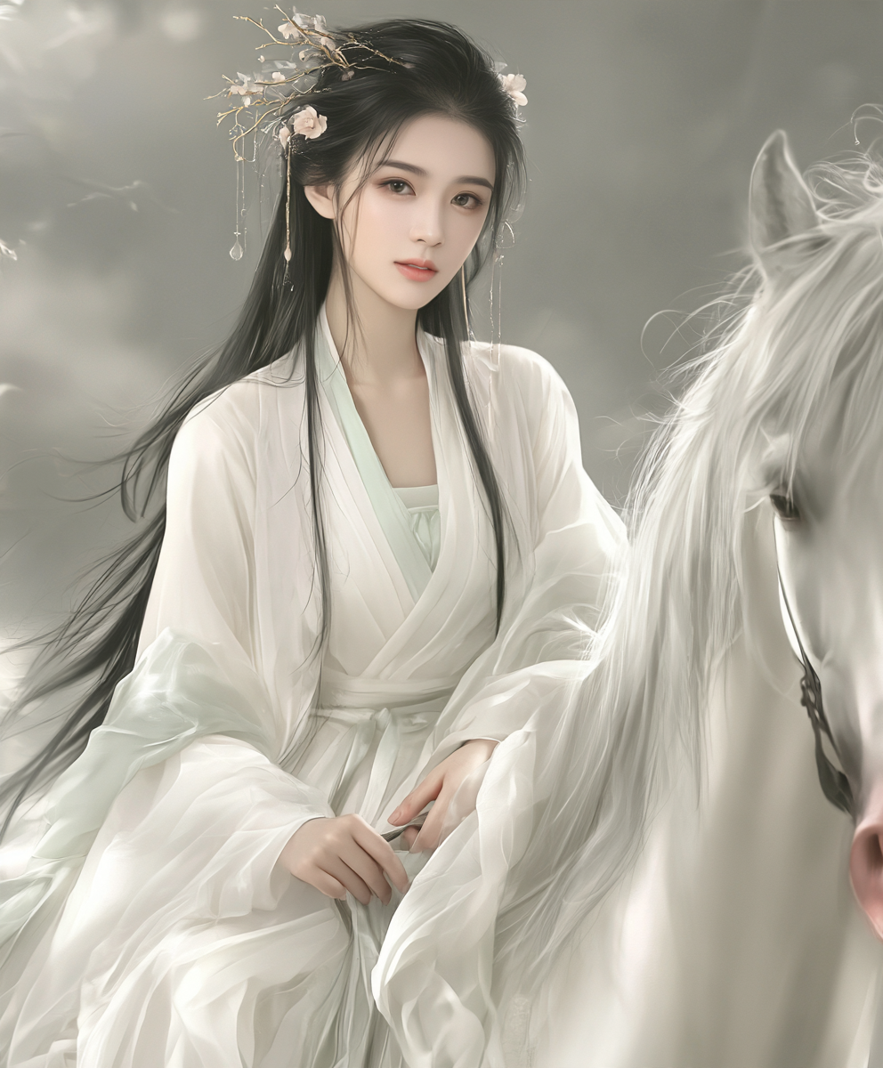 白马与她