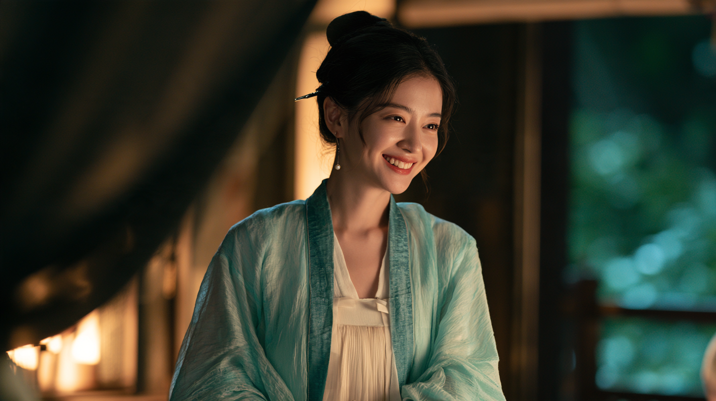 中秋女子