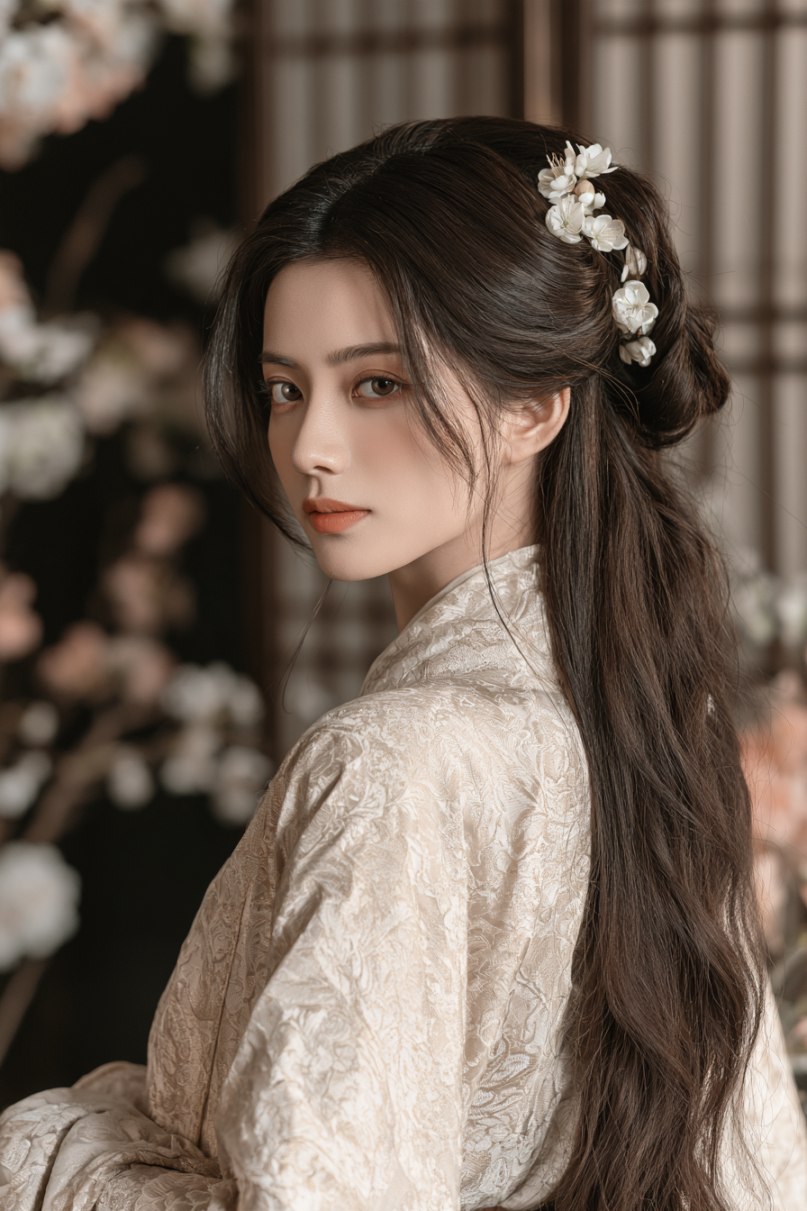 和服女子