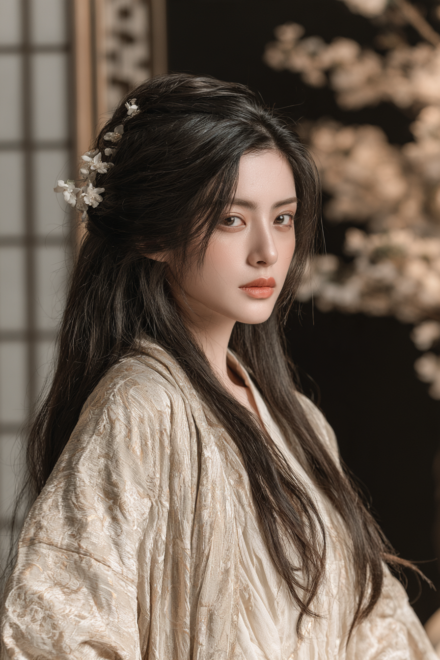 和服女子