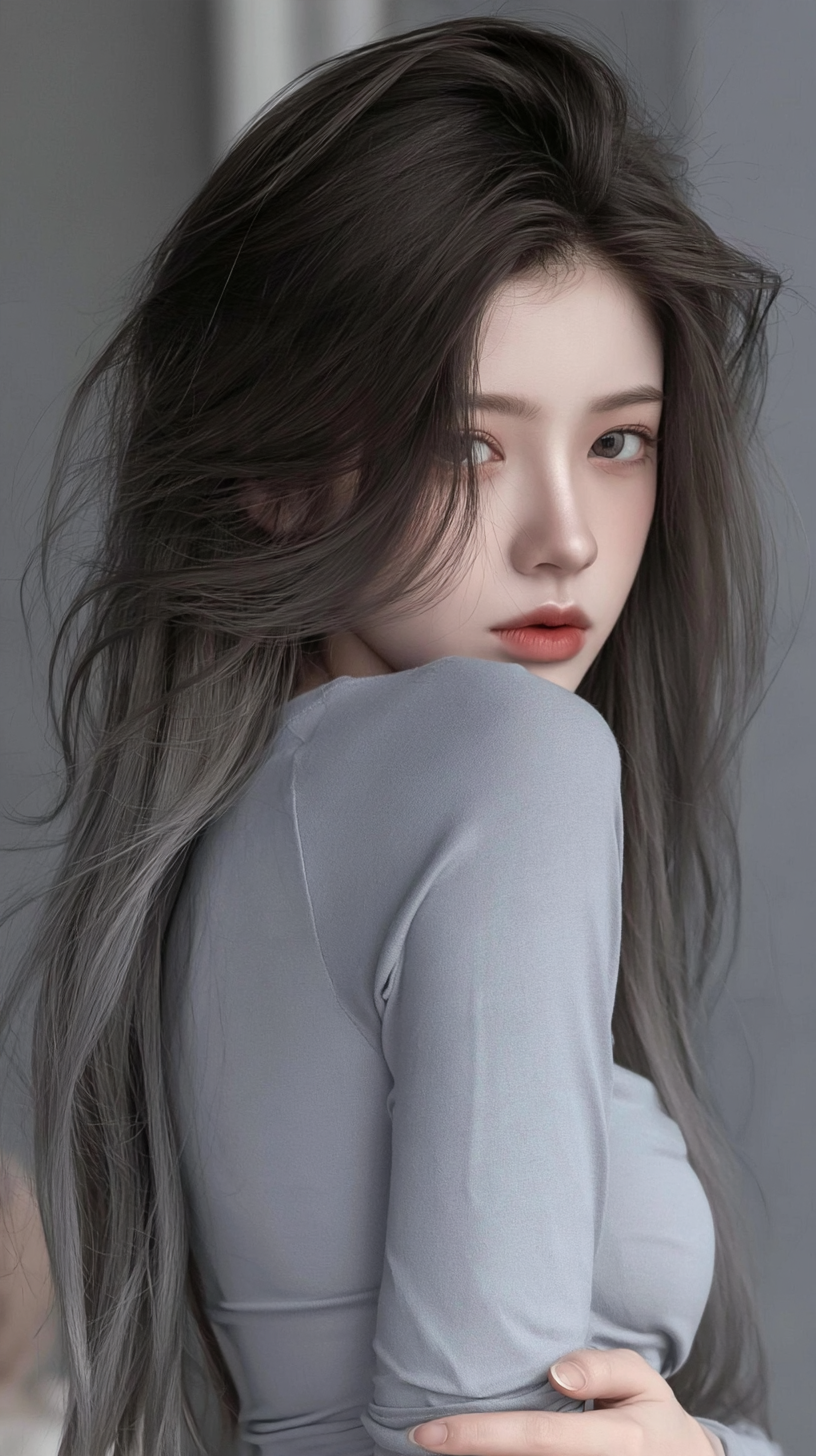 长发女孩