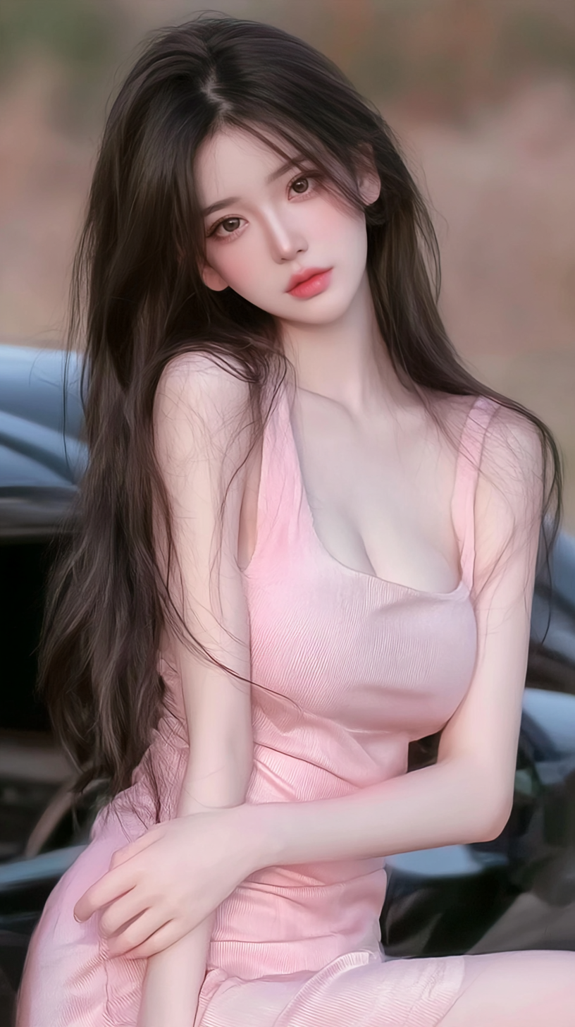 粉红女子